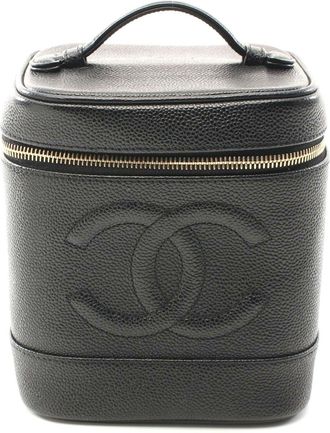 Chanel Coco Mark Leather Handbag