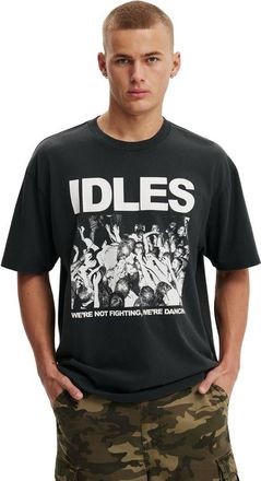 Cotton On Mens Everyday Fit Music T-Shirt in Washed Black Idles - at Nordstrom, Size Xx-Large