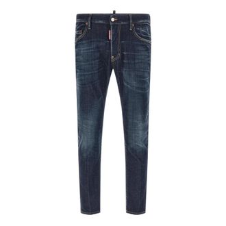 Dsquared2 Slim Fit Jeans, male, Blue, 3XL, Skater Jeans