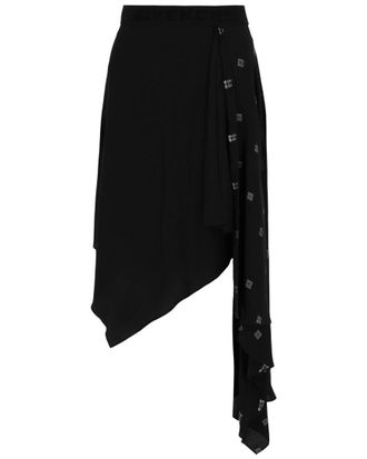 Givenchy 4G Asymmetrical Skirt