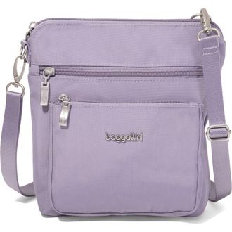 Baggallini Modern Pocket Crossbody Bag in Lilac at Nordstrom