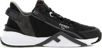 Fendi Flow FF jacquard sneakers - Black