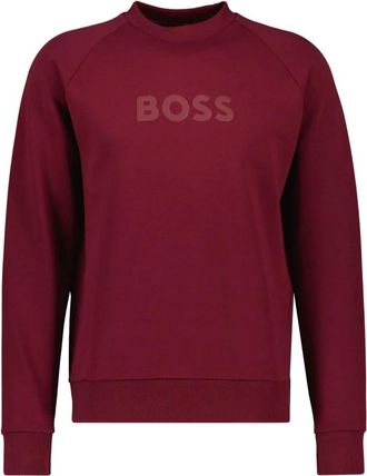 HUGO BOSS Salbo Sweatshirt - Heren - Sweatshirts & Hoodies - Rood - Maat: XL Katoen