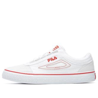 Fila (WMNS) FILA Light Sneakers GS White/Red F12W034423FWT