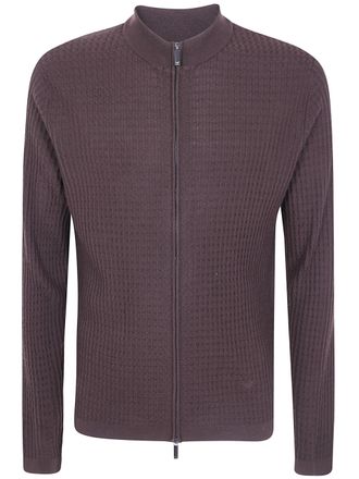 Emporio Armani Sweater Classic Round Neck Coffe Bean