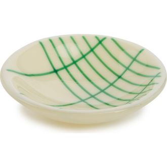 ComMune Glass Bowl in Ivory/Green at Nordstrom Rack