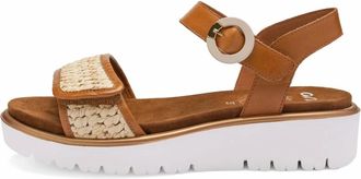 Ara Bilbao Sandaal - Dames - Schoenen - Bruin - Maat: 39 EU Leer