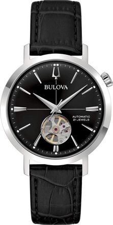 Bulova 96A317 - Aerojet Automatisch 38 mm - Dames - Horloges - Zwart - ONE Size - Accessoires