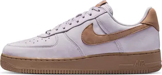 Nike Mens Air Force 1 Low Retro Premium Shoes in Purple | IO9555-002