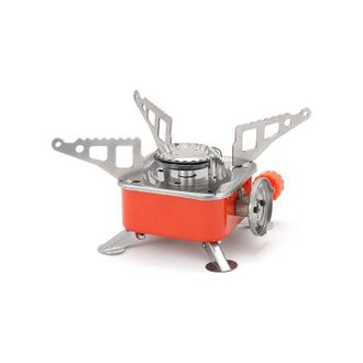 OEM Estufa De Gas Plegable, Estufas De Encendido Electr&oacute;nico Para Exteriores, Accesorio De Cocina Port&aacute;til Para Viajes, Estufa De Gas Plegable, Potencia D
