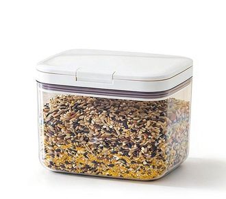 OEM Caja De Almacenamiento - 1,2 Litros - Con Tapa Con Cierre - Apta Para El Hogar Y La Oficina - Estilo A