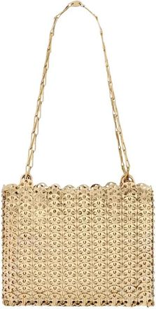 Paco Rabanne Lichtgouden 1969 Clutch - Dames - Schoudertassen - Beige - ONE Size - Tassen