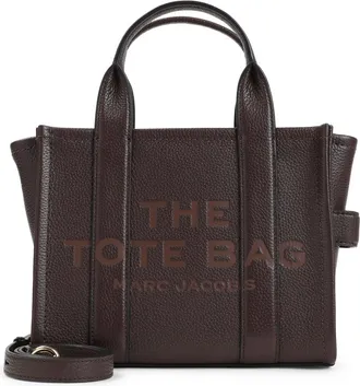 Marc Jacobs The Leather Mini Tote Ganache Bag-Donna