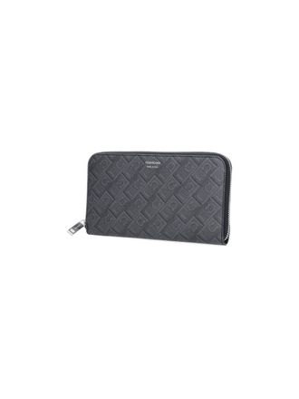 Ferragamo Mens Wallets Black Leather