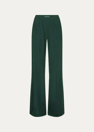 &Eacute;terne Rue Liquid Jersey Wide-Leg Pants