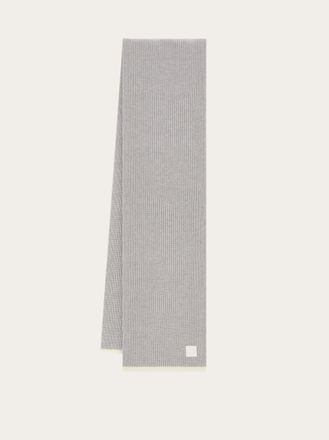 Ferragamo Women Wool-and-cashmere-blend scarf Grey