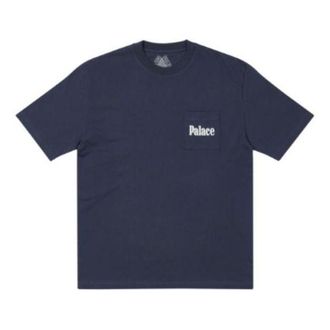 Palace SS22 Saves T-Shirt Navy P22TS393