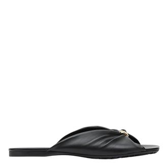 Loewe Sliders, female, Black, Size: 6 US Pebble Soft Slide