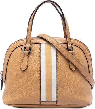Gucci Pre-owned Gucci Mini Calfskin Web Dome Satchel Ladies ZETYW9AS12F8VT5W