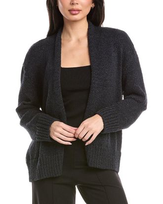 St. John Relaxed Shawl Collar Cardigan