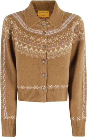 Guest In Residence Truien & Vesten, Dames, Bruin, S, Cloud Chalet Cardigan