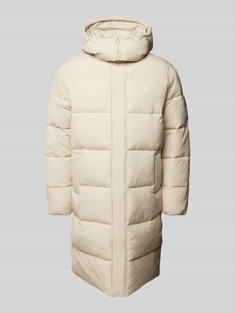 Calvin Klein Jeans Steppmantel mit Eingrifftaschen in Offwhite, Gr&ouml;&szlig;e M