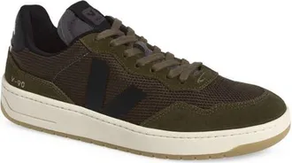Veja V-90 Sneaker in Olive Black at Nordstrom, Size 45