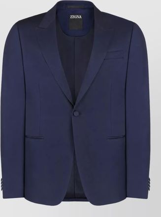 Ermenegildo Zegna single breasted wool mohair suit