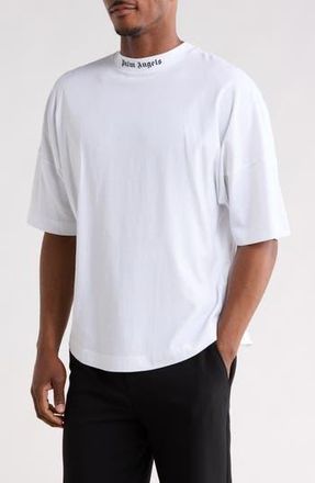 Palm Angels Logo Graphic T-Shirt in White Black at Nordstrom Rack, Size X-Small