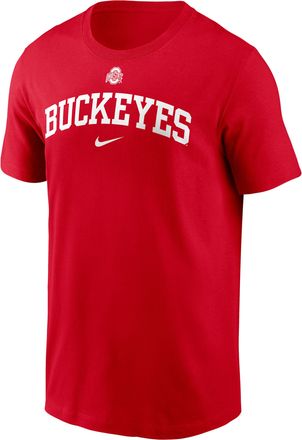 Nike Ohio State Academic Arch Nike Mens College T-Shirt in Red | N19965NOH-7PJ