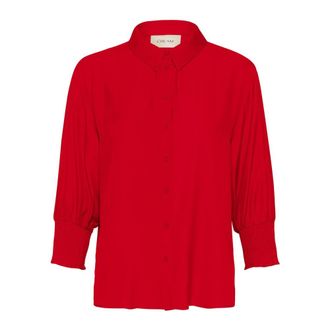 Cream Overhemden, Dames, Oranje, S, Shirts