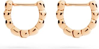 Dodo ORECCHINI HOOP GRANELLI ORO ROSA