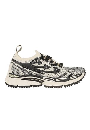 Off-white Sand Ow Be Right Back Knit Sneakers