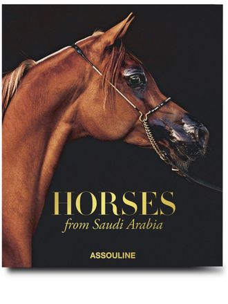 ASSOULINE Horses from Saudi Arabia book - unisex - Silk/Paper - OS - Black