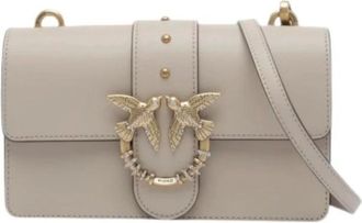 Pinko Love One Mini New Buckle - Bags - Mujer - Beige - ONE SIZE