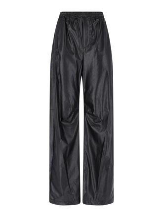Maison Margiela Wide faux leather trousers
