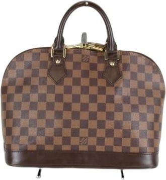 Louis Vuitton Pre-owned Handbags, female, Brown, Size: ONE SIZE Pre-owned Canvas Handbag