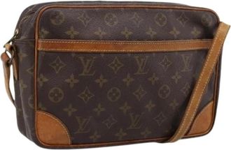 Louis Vuitton Pre-owned Trocadero 27 Schoudertas - Dames - Vintage Schoudertas - Bruin - ONE Size - Leer - Vintage
