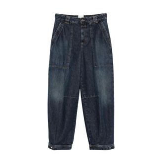 Closed Rhannon Barrel Jeans - Dames - Jeans - Blauw - Maat: W24 L32 Katoen