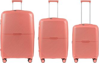 Champs Luggage Aura Expandable 3Pc Trolley Set