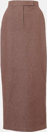 Max Mara Gonna lunga Pianosa in cotone