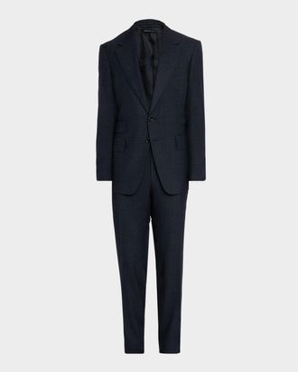 Tom Ford Men & apos;s Shelton Check Hopsack Suit