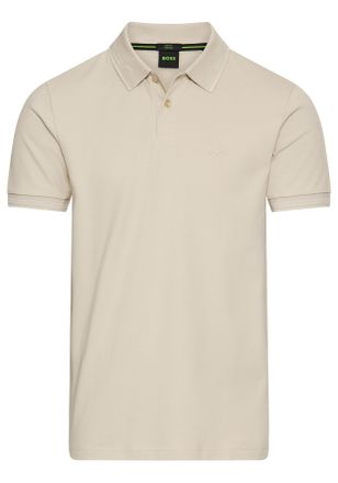 Boss Green by Hugo Boss Poloshirt BOSS GREEN Paul, Herren, Gr. 3XL, beige (light beige274), Jersey, Obermaterial: 92% Baumwolle, 8% Elasthan, slim fit, hoch geschlossener Aus