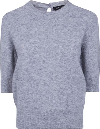 Anneclaire Sweater Round Neck With Pockets