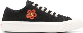 Kenzo Kenzoschool BOKE Flower sneakers - women - Rubber/Cotton/Fabric - 38 - Black