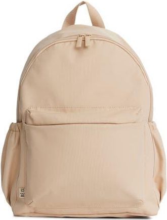 Béis The BÉISics Backpack in Beige at Nordstrom Rack