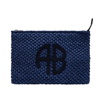 Anine Bing Rio Pouch - female - Anine Bing - Clutches - Blue - ONE SIZE - Bags