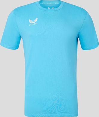 Castore Mens Cotton Leisure Tee - Aquarius