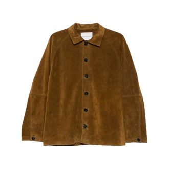 STUDIO NICHOLSON Mujer, Chaquetas, Marr&oacute;n, Talla: S
