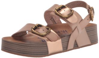 Blowfish Womens Munich Sandal, Seamushm/Rosgld Dyecut, 4 UK